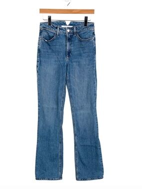 Sprwmn Women's Blue Denim Jeans - micro flare